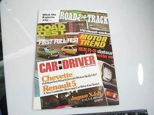 Jan1976 Chevette Renault 5 Auto und Fahrer Straßentest Magazin #12 - Bild 1 von 2