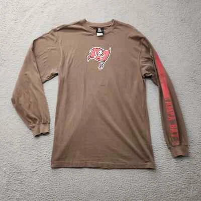 Camisa Tampa Bay Buccaneers Niños XL Marrón NFL Fútbol Hechizo Logo Reebok Foto 1 de 4
