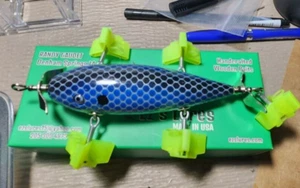 Reproduction-SOUTH BEND BAIT 5 Hook (SURF-ORENO) BLUE SHAD by Ez's Lures - Picture 1 of 6