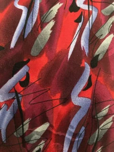 JERRY GARCIA  EUC Multicolor Abstract Art Silk Tie  60" X 3¾" - Picture 1 of 5