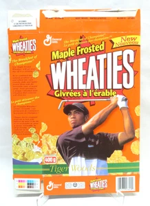 TIGER WOODS,  Wheaties Cereal Box #2  (1998 General Mills),  Mid-Grade - Bild 1 von 2