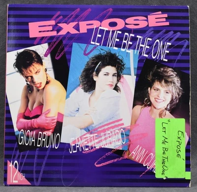 Exposé – Let Me Be The One 12" Vinyl Single 1987 Arista AD1-9618 Fullersound - Image 1 of 4
