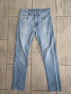 Pantalones de mezclilla elásticos premium ajustados Levis 519 para hombre azules W32 L32 - Imagen 1 de 9