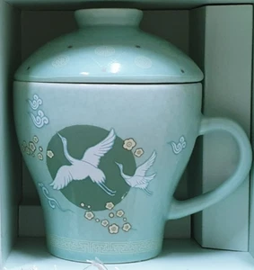 Tazza tazza ceramica Starbucks Korea 355 ml (16 oz) edizione limitata tradizionale coreana - Foto 1 di 4