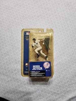 Figura de 3 pulgadas Derek Jeter NY Yankees 2007 Serie 5 McFarlane Toys ~NUEVA~ Foto 1 de 4
