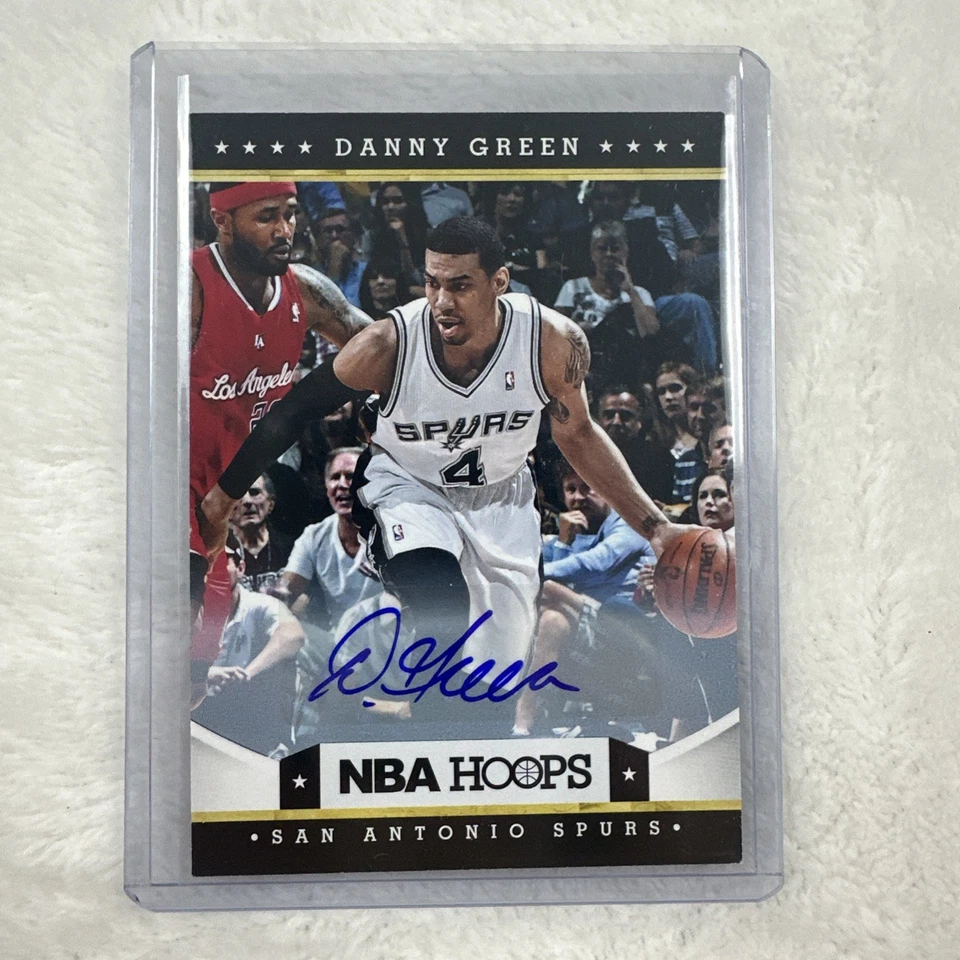 2012-13 NBA Hoops 丹尼·格林签名卡圣安东尼奥马刺队 — 第 1/4 张图片