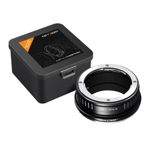 K&F Concept OM-EOS R Olympus OM Lens to Canon EOS R Camera Body Lens Adapter - Picture 1 of 7