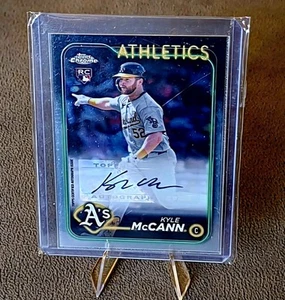 2024 Topps Chrome Baseball Kyle McCann AC-KMC Auto RC - Picture 1 of 2