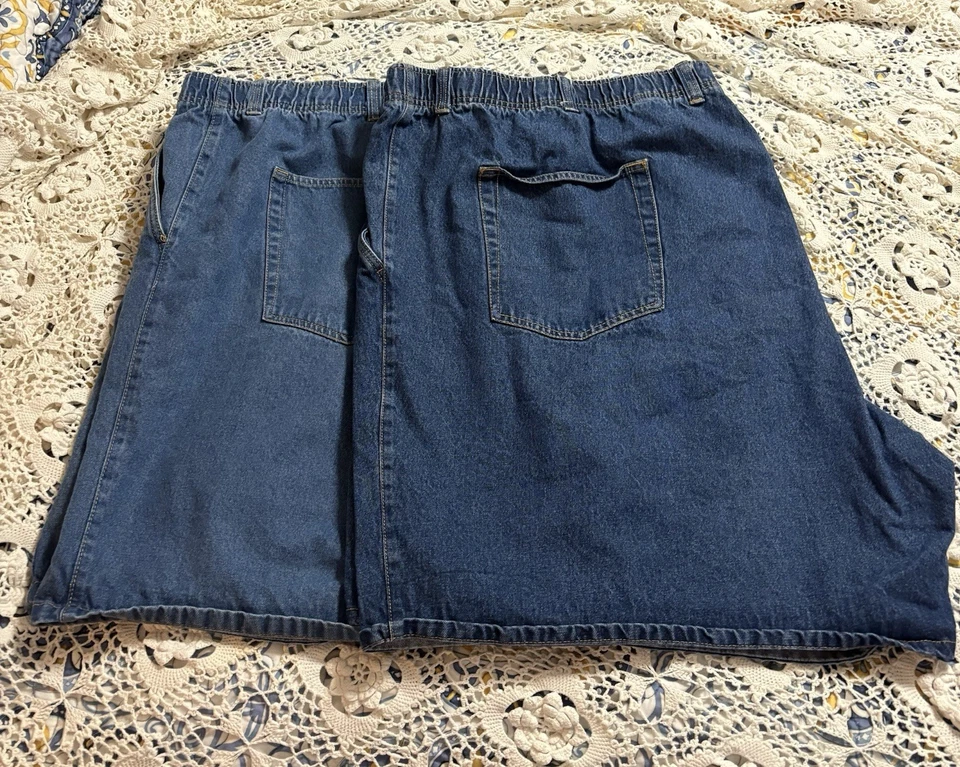 Set of 2 Harbor Bay Denim 6XL Shorts - Image 1 of 4