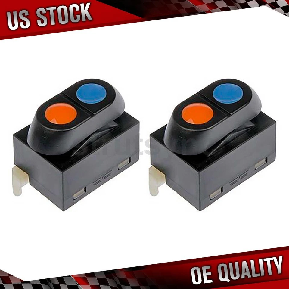 Interruptor de janela Dorman 2 portas dianteiro esquerdo dianteiro direito para 1987-1991 Ford Bronco - Imagem 1 de 4