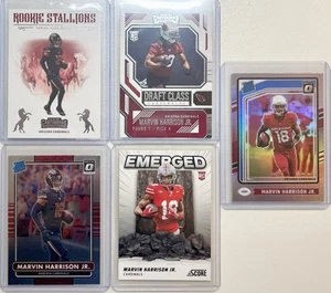 2024 Panini Football - Marvin Harrison Jr. Rookie Lot 5 Cards Arizona Cardinals - Bild 1 von 11