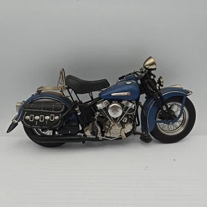 FRANKLIN MINT 1:10 Scale Model 1948 HARLEY-DAVIDSON PANHEAD MOTORCYCLE, As-Is - Bild 1 von 5