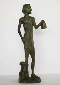 Diogenes the Cynic Philosopher Statue - Pure Bronze Sculpture - Picture 1 of 7