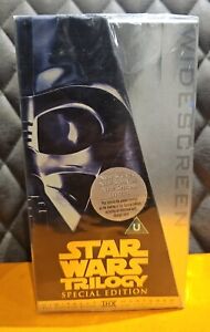 Star Wars Trilogy Widescreen Special Edition Silver VHS Box Set 1997 Bundle