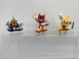 Lote de 3 Tech Deck Dudes The Devil Man Robot Flameboy Heavy Metal - Imagen 1 de 6