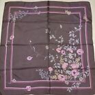 FOULARD 100% PURA SETA SILK SOIE VINTAGE DONNA OSTINELLI (1536) 86cm x 88cm