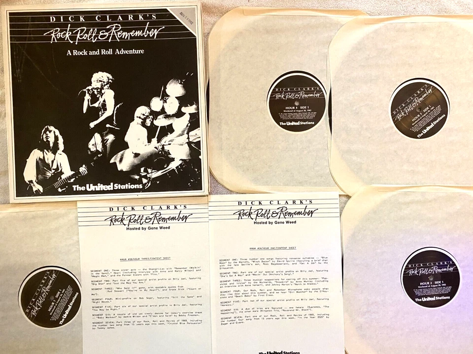 8/21/82 DICK CLARK R&R & REMEMBER BILLY JOEL FEATURE, 12 HITS/8 INTERVIEWS &1969 - Image 1 of 4