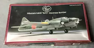 Vintage Lindberg Mitsubishi G4M2 Betty Bomber Model Kit - 1:72 - New/open box - Picture 1 of 11