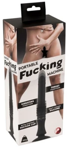 Portable Fucking Machine - Stoßfunktion & Saugfuß - Vibrator - 17,8 cm ca - Neu - Bild 1 von 3