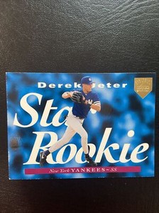 1995 Upper Deck Electric Gold Diamond Star Rookie #225 Derek Jeter