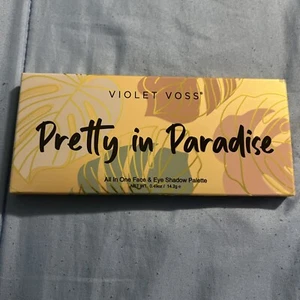 Violet Voss Cosmetics Pretty in Paradise tavolozza viso e occhi tutto in uno 0,49 oz - Foto 1 di 3
