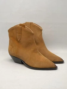 Isabel Marant Dewina Suede Western Booties size 37 - Picture 1 of 16