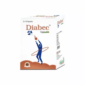 DIABEC HERBAL Ayurvedic Type 2 Diab Supplements 100 CAPSULE LONG EXPIRY - Picture 1 of 3