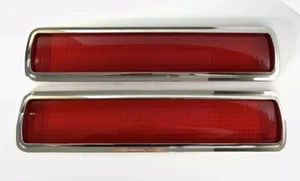 Tail Light Lenses & Bezels For 1968-70 Shelby Mustang & 1968 California Special - Picture 1 of 5