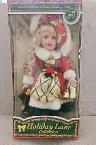 Holiday Lane Collection 2005 Limited Edition Porzellan Puppe - Bild 1 von 13
