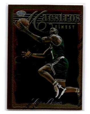 1996-97 Topps Finest Bronze #96 Dee Brown - Boston Celtics - Image 1 of 2