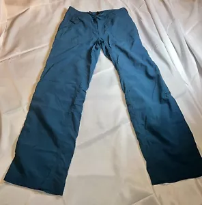 The North Face Women’s Size 8 Blue Utility Hiking Climbing Pants Relaxed - Picture 1 of 8