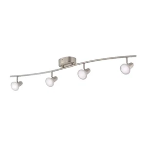 Hampton Bay Kenmont 4 ft. Brushed Nickel LED Track Light - Picture 1 of 2