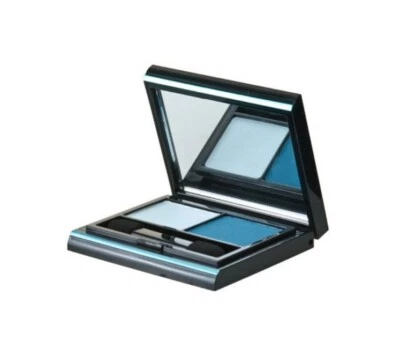 Elizabeth Arden Color Intrigue Eyeshadow Duo Peacock 06 Blue Htf New box Makeup - Image 1 of 4