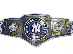 New York NY Yankees World Series Championship Belt Adult Size 2mm Brass - Picture 1 of 3