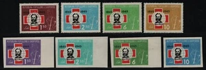 Albania 1963 - Mi-Nr. 717-720 & 721-724 ** - MNH - Cruz Roja / Cruz Roja - Imagen 1 de 2