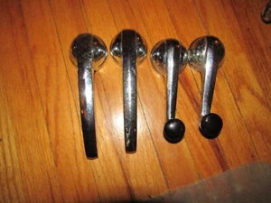 1957 CHEVROLET 570 LCF TRUCK INTERIOR DOOR & WINDOW CRANK HANDLES T11396 3707582 - Picture 1 of 7