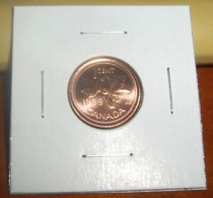 Canada 1999p Prooflike Penny One 1 Cent P From Test Token Set 1999 p 1999-p