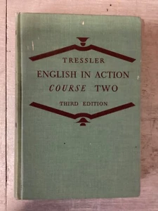 English In Action Book Course 3 BY: J.C. Tressler 1940 3rd Edition Hardcover - Picture 1 of 8