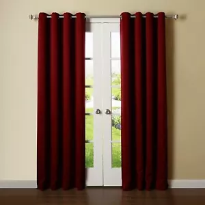 Empire Home Ariana 100% Thermal Blackout Grommet Window Curtain - ALL COLORS!!! - Picture 1 of 15