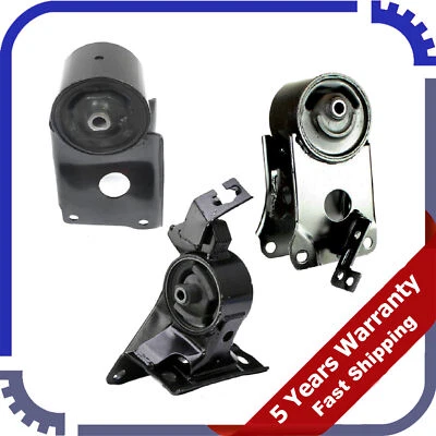 For Nissan Maxima 3.5L 2002 Set 3PCS Rear, Right Engine Motor & Auto Trans Mount - Image 1 of 4