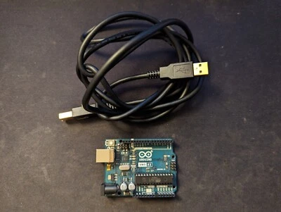 Official Arduino UNO + 1.8m AmazonBasics USB Type A to B Cable - Image 1 of 2