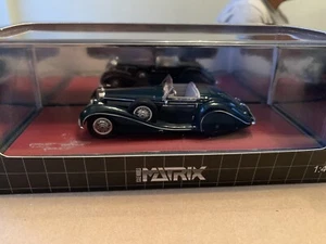 RARE MERCEDES BENZ 540K ROADSTER 1939 1/43 CAR MODEL BY MATRIX MODELS - 1 OF 408 - Picture 1 of 11