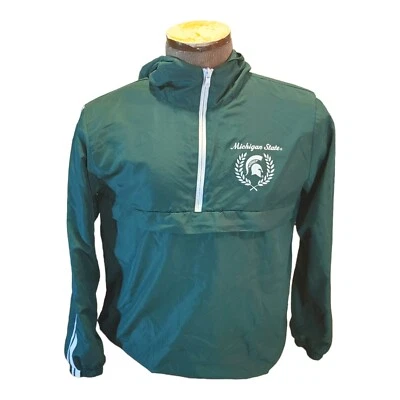 Victoria's Secret Pink Michigan State MSU Spartans Zip Up Hoodie Sweatshirt XS - Image 1 of 4