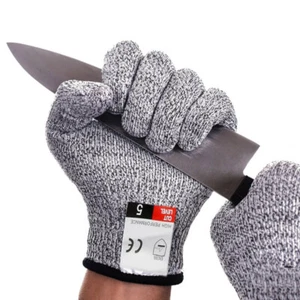 Protective Gloves:Cut Resistant Gloves Anti-Cutting HPPE Material 1 Pair 241177 - Picture 1 of 5