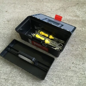 Werkzeugkiste Minibagger mit Werkzeug - Bild 1 von 6