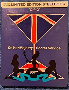 ON HER MAJESTY' SECRET SERVICE ● Limited Edition Best Buy Blu-ray SteelBook - Picture 1 of 3