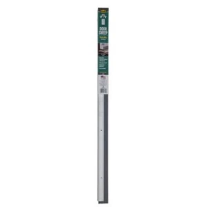 PRODUCTOS DE CONSTRUCCIÓN M-D Barrido de aluminio plateado para puertas 36 pulgadas L X 2,13 pulgadas - Imagen 1 de 1