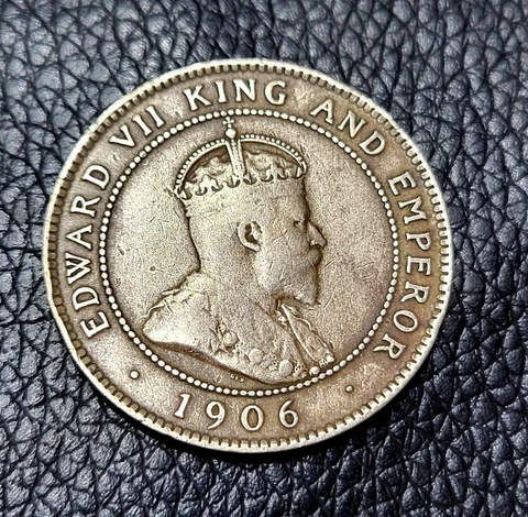 1906 Jamaica One Penny Coin Cover