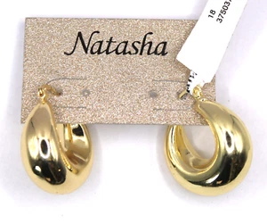 Natasha goldfarbene Ohrringe - Bild 1 von 2