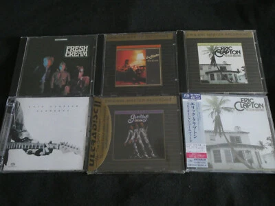 Cream / Eric Clapton. 6 Gold CDs. MFSL / DCC / SACD / SHM-SACD. - Bild 1 von 4